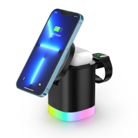 T15 15W 10W 7.5W 5W Wireless Charger Fast Wireless Charging Dock for Qi enabled Smart Phones for iPhone 12 13 14 14Pro 1