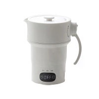 Olayks Draagbare Opvouwbare Elektrische Waterketel 0,6L Thuis Draagbare Reis Elektrische Waterketel Isolatiewaterketel