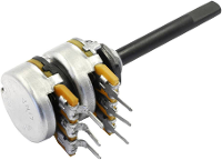 OMEG PC2G16BU CEP F22 F:35 A22K PC2G16BU CEP F22 F:35 A22K Draaipotmeter Stereo 0.25 W 22 kΩ 1 stuk(s)