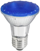 Omnilux 88021300 LED lamp E27 6 W Blauw (Ø x l) 63 mm x 83 mm 1 stuk(s)