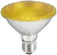Omnilux 88043033 LED lamp E27 11 W Geel (Ø x l) 95 mm x 92 mm 1 stuk(s)