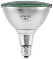 Omnilux 88081884 LED lamp E27 15 W Groen (Ø x l) 121 mm x 135 mm 1 stuk(s)