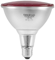 Omnilux 88081885 LED lamp E27 15 W Rood (Ø x l) 121 mm x 135 mm 1 stuk(s)