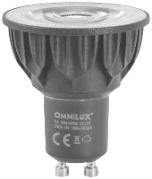 Omnilux 88540655 LED lamp Energielabel F (A   G) GU10 Reflector 5 W Warmwit, Super warmwit Dimbaar 1 stuk(s)