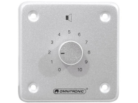 Omnitronic 80711015 Inbouw (in muur of meubel) PA volumeregelaar mono Zilver