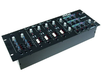 Omnitronic EM 640B DJ mixer 19 inch inbouw
