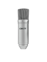 Omnitronic MIC CM 77 Studiomicrofoon Zendmethode: Kabelgebonden Incl. Shockmount, Incl. Klem