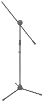 Omnitronic MS 4 Microfoonstatief