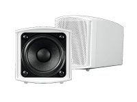 Omnitronic OD 2T PA luidsprekersbox 15 W Wit 1 paar