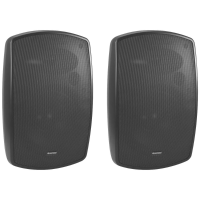 Omnitronic OD 8 On Wall speaker Zwart 120 W 30 Hz   20000 Hz 2 stuk(s)