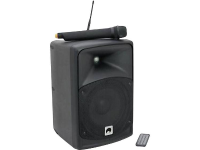 Omnitronic Wams 08bt Mobiele Pa Luidspreker 20 Cm 8 Inch Werkt Op Een Accu 1 Stuks