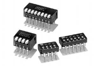 Omron A6DR 2100 DIP schakelaar Aantal polen 2 THT 1 stuk(s) Bag