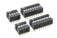 Omron A6E 8104 N DIP schakelaar Aantal polen 8 THT 1 stuk(s) Bag