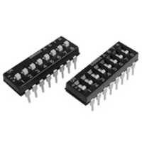 Omron A6TN 8101 DIP schakelaar Aantal polen 8 THT 1 stuk(s) Bag