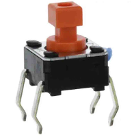 Omron B3F1055 B3F1055 Druktoets 24 V/DC 0.05 A 1x uit/(aan) Moment (l x b x h) 6 x 6 x 7.3 Mm 1 stuk(s)