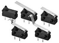 Omron D2AW A082D R Microschakelaar 12 V/DC 0.1 A 1x aan/(uit) 1 stuk(s) Bag