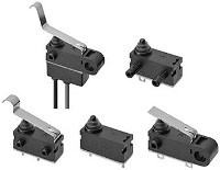 Omron D2AW BR063M R Microschakelaar 12 V/DC 0.1 A 1x uit/(aan) 1 stuk(s)
