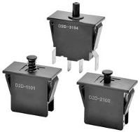 Omron D2D 1101 Deurschakelaar 250 V/AC 16 A Moment 1 stuk(s) Bag