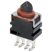 Omron D2EW A02S Microschakelaar 12 V/DC 0.1 A 1x aan/(uit) IP67 1 stuk(s) Tray
