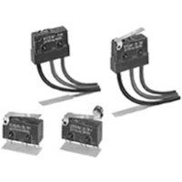 Omron D2SW 3L2 2M Microschakelaar 125 V/AC 3 A 1x aan/(uit) 1 stuk(s) Bag