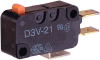 Omron D3V 164 1C5 Microschakelaar 250 V/AC 16 A 1x aan/(aan) 1 stuk(s) Bag