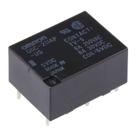 Omron G6C 2114P US DC5 Powerrelais 5 V/DC 8 A 1x NO, 1x NC 1 stuk(s) Bag