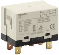 Omron G7L 2A T 100/120AC Powerrelais 120 V/AC 25 A 2x NO 1 stuk(s) Bag