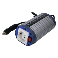 Omvormer 12V   230V 150 Watt met USB