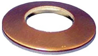 Onderlegring 21 mm 37 mm Aluminium 1 stuk(s) Intercable ICALCU20CS 180097
