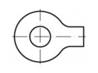 TOOLCRAFT 104592 Onderlegringen met doeken Binnendiameter: 15 mm DIN 93 Staal Galvanisch verzinkt 100 stuks