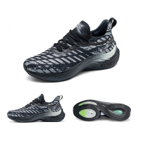 ONEMIX Professionele Hardloopschoenen voor Heren Ademende Atletische Trainingsschoenen Outdoor Waterdichte Slipvrije Sti