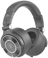 OneOdio Monitor 60 Over Ear koptelefoon Kabel Stereo Zwart High Resolution Audio Vouwbaar, Zwenkbare oorschelpen Studio