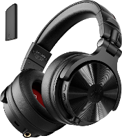 OneOdio Studio Max 1 Over Ear koptelefoon Bluetooth, Kabel, Draadloos Zwart High Resolution Audio Zwenkbare oorschelpen, Volumeregeling, Indicator voor