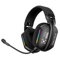ONIKUMA GT808 Tri mode Gaming Headset Draadloze bluetooth Oortelefoon 40mm Luidspreker Surround Stereo Geluid RGB Licht