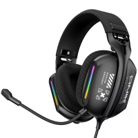 ONIKUMA X12 Gaming Headset Bedrade Oortelefoon 50mm Lautsprecher Surround Stereo RGB Licht USB 3.5Mm E Sports Gamer Head
