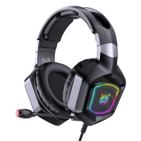 ONIKUMA X8 Gaming Headset met Premium Omnidirectionele Ruisonderdrukkende Microfoon Cool RGB Verlichtingseffect voor PS4