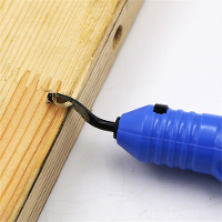 Ontbraamtool Kit met 10 extra messen en 1 handgreep Legering Braamverwijderingsgereedschap Multifunctioneel gereedschap