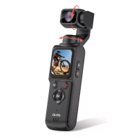 Onzeleven 4K Handheld Action Camera 330 Graden Gezichtstracking Gimbal Stabilizer 64MP Pocket Digitale Camera 1,72 Inch