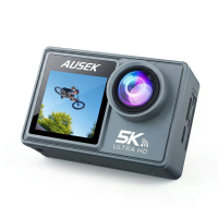 Onzeleven 5K Action Camera Ultra HD Dual Screen WiFi Sports Ski Cam M40TR / M40TRW Met EIS Stabilisatie 30M Waterdicht O