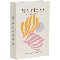 Opbergboek Matisse   oranje   5x23x16 cm   Leen Bakker