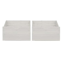 Opberglades Jop   whitewash (2 stuks)   Leen Bakker