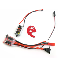 Opgegradeerde onderdelen voor 1/24 Axial SCX24 90081 C10 High Torque 050 66T Geborstelde Motorbevestiging Zetel ESC RC A