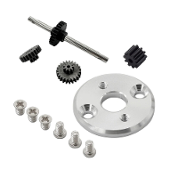 Opgewaardeerde metalen onderdelen set 370 motor conversie stoel versnellingsbak versnellingskit voor TOYOTA LC79 MNRC MN