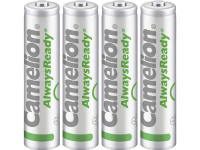 Camelion AlwaysReady Solar Oplaadbare AA batterij (penlite) NiMH 600 mAh 1.2 V 4 stuks
