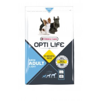 Opti Life Adult Light Mini hondenvoer 2 x 7,5 kg