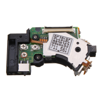 Optical Disk Laser Lens Deck Replacement PVR 802W for Sony Slim PS2 Video Game Console