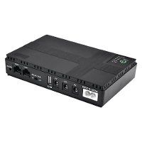 Optische Router Adapter 10400mAh Lithium Batterij Onderbreekbare Voedingsbron Multi Output 5V 9V 12V 15V 24V Draagbaar e