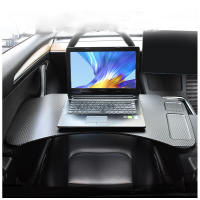 Opvouwbare computertafel voor Tesla Model 3/Y Multifunctionele autokleine tafel Hoofd  en passagiersvouwbare computertaf