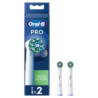 Oral B Pro Opzetborstels Cross Action Wit