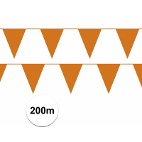 De goedkoopste oranje vlaggenlijnen 200 meter